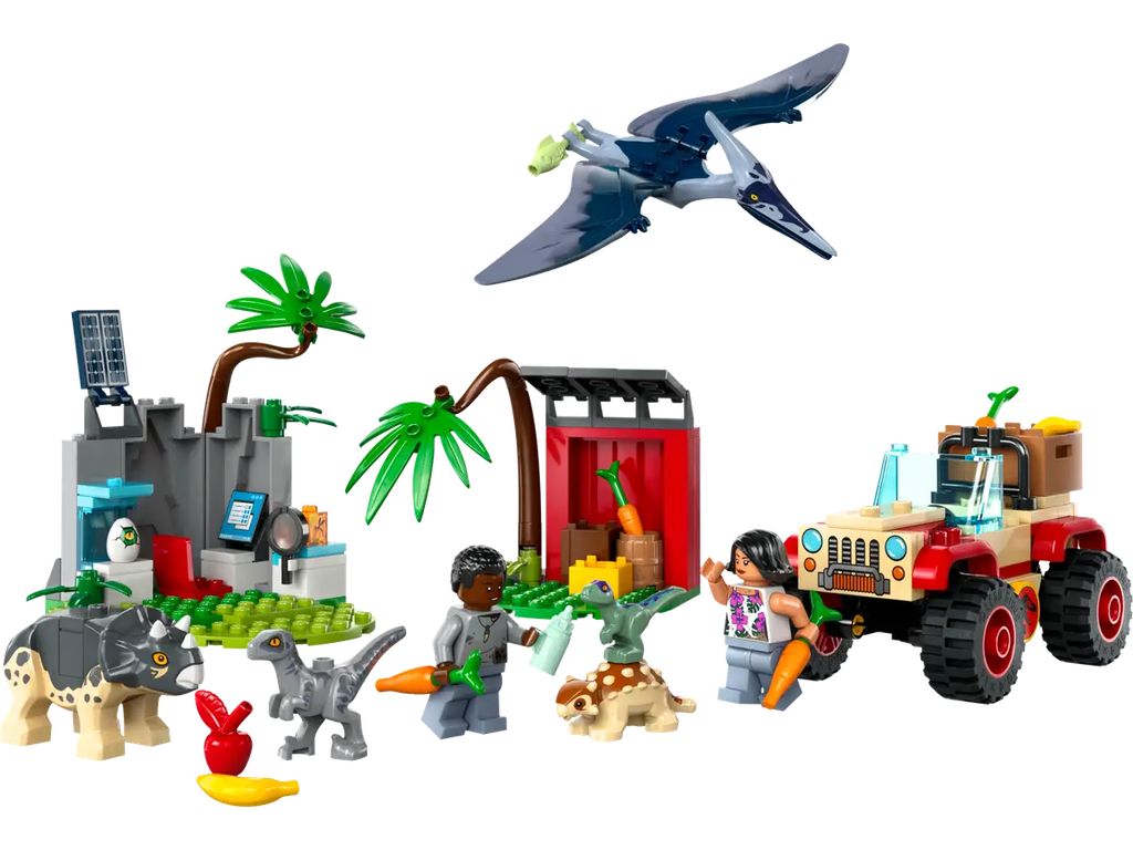 LEGO 76963 Jurassic World Baby Dinosaur Rescue Center