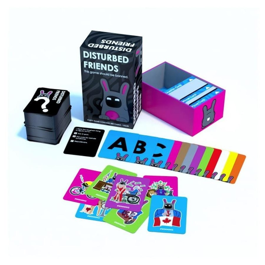 Disturbed Friends Adult Party Game