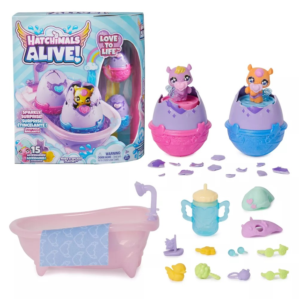 Hatchimals Alive Make A Splash Playset