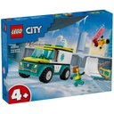 LEGO 60403 City Emergency Ambulance and Snowboarder