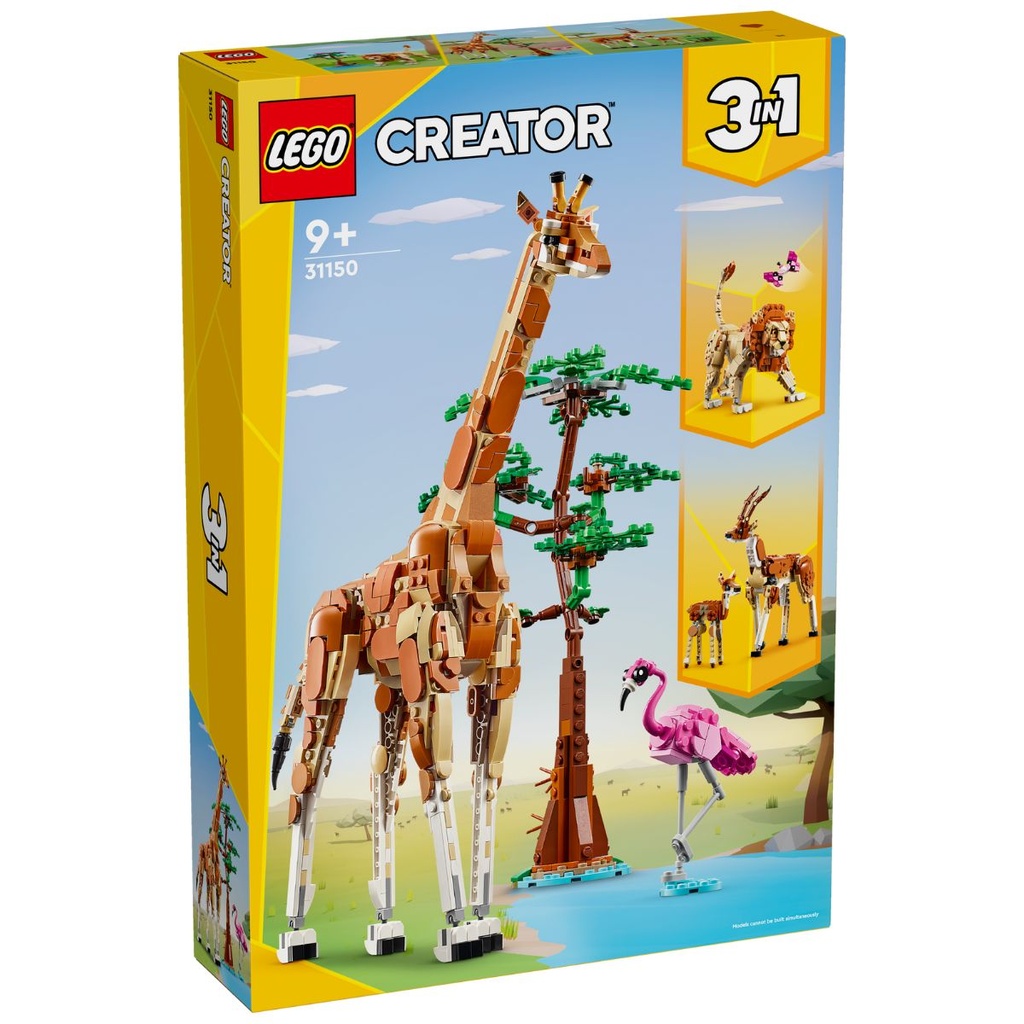 LEGO 31150 Creator Wild Safari Animals
