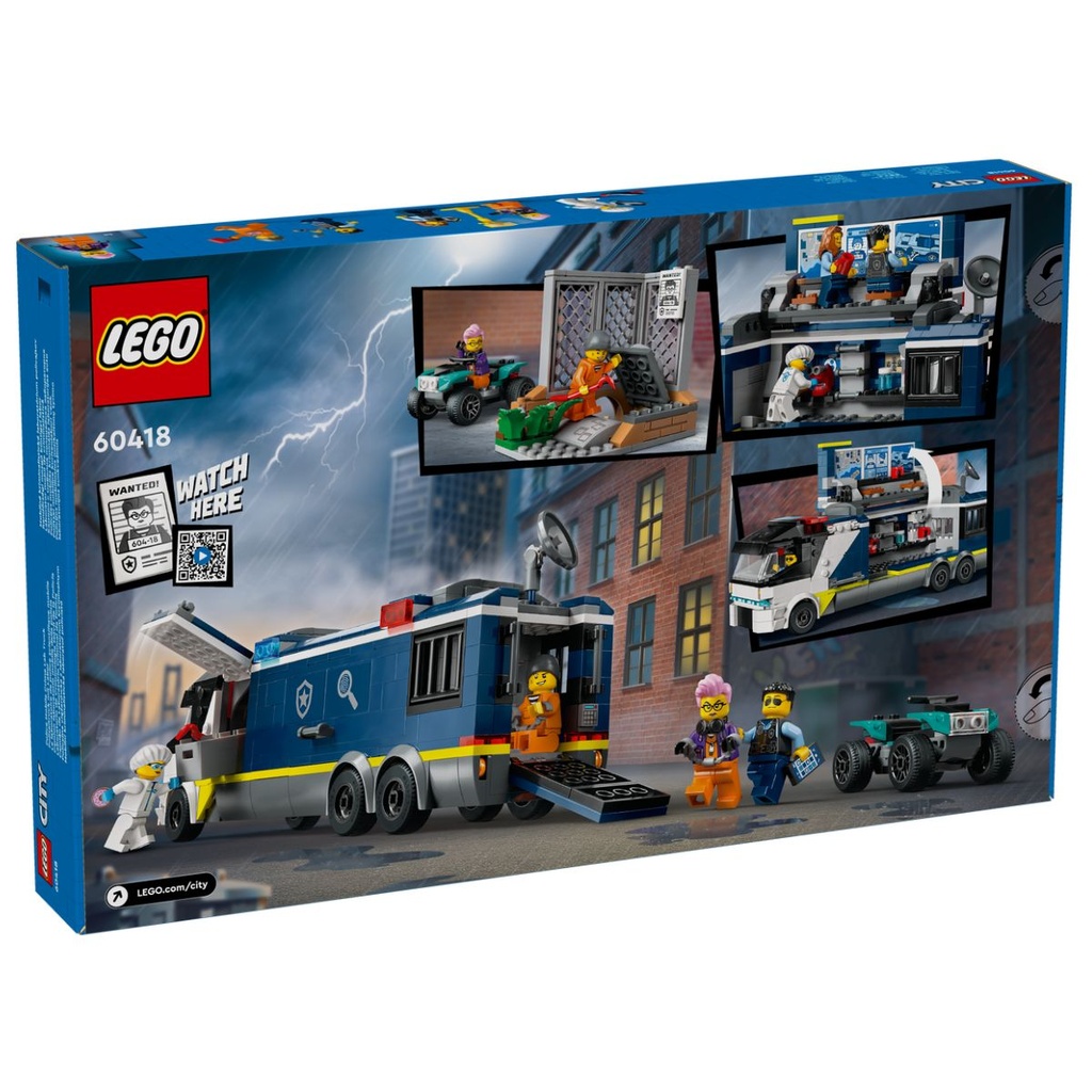 LEGO 60418 City Police Mobile Crime Lab Truck