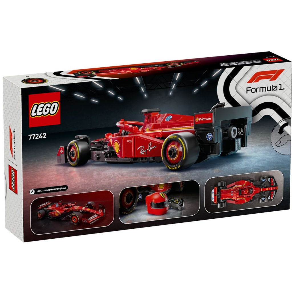LEGO 77242 Speed Champions Ferrari SF-24 F1 Race Car