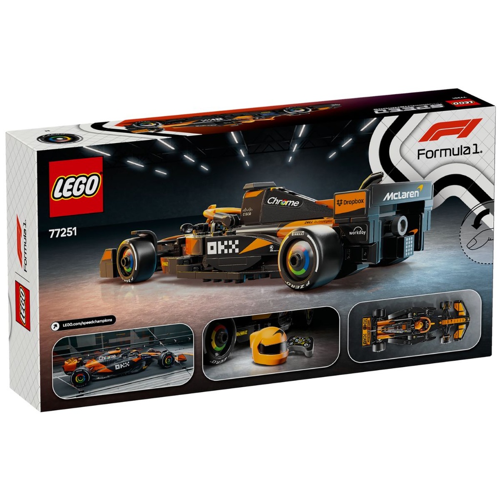 LEGO 77251 Speed Champions McLaren F1 Team MCL38 Race Car