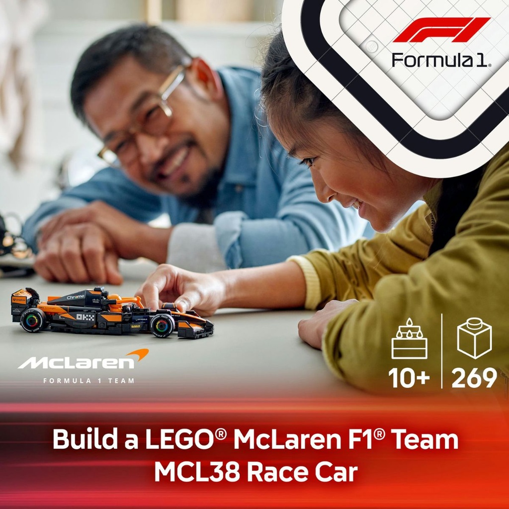 LEGO 77251 Speed Champions McLaren F1 Team MCL38 Race Car