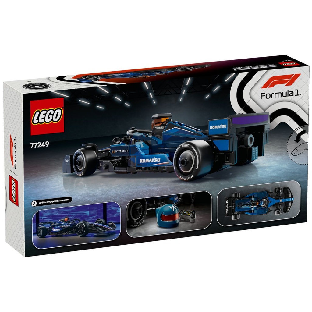 LEGO 77249 Speed Champions Williams Racing FW46 F1 Race Car