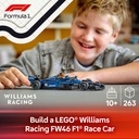 LEGO 77249 Speed Champions Williams Racing FW46 F1 Race Car