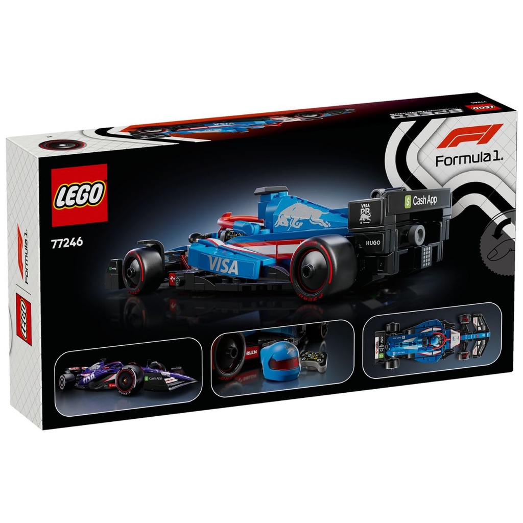 LEGO 77246 Visa Cash App RB VCARB 01 F1 Race Car