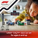 LEGO 60474 City F1 Grid with VCARB &amp; Sauber Race Cars
