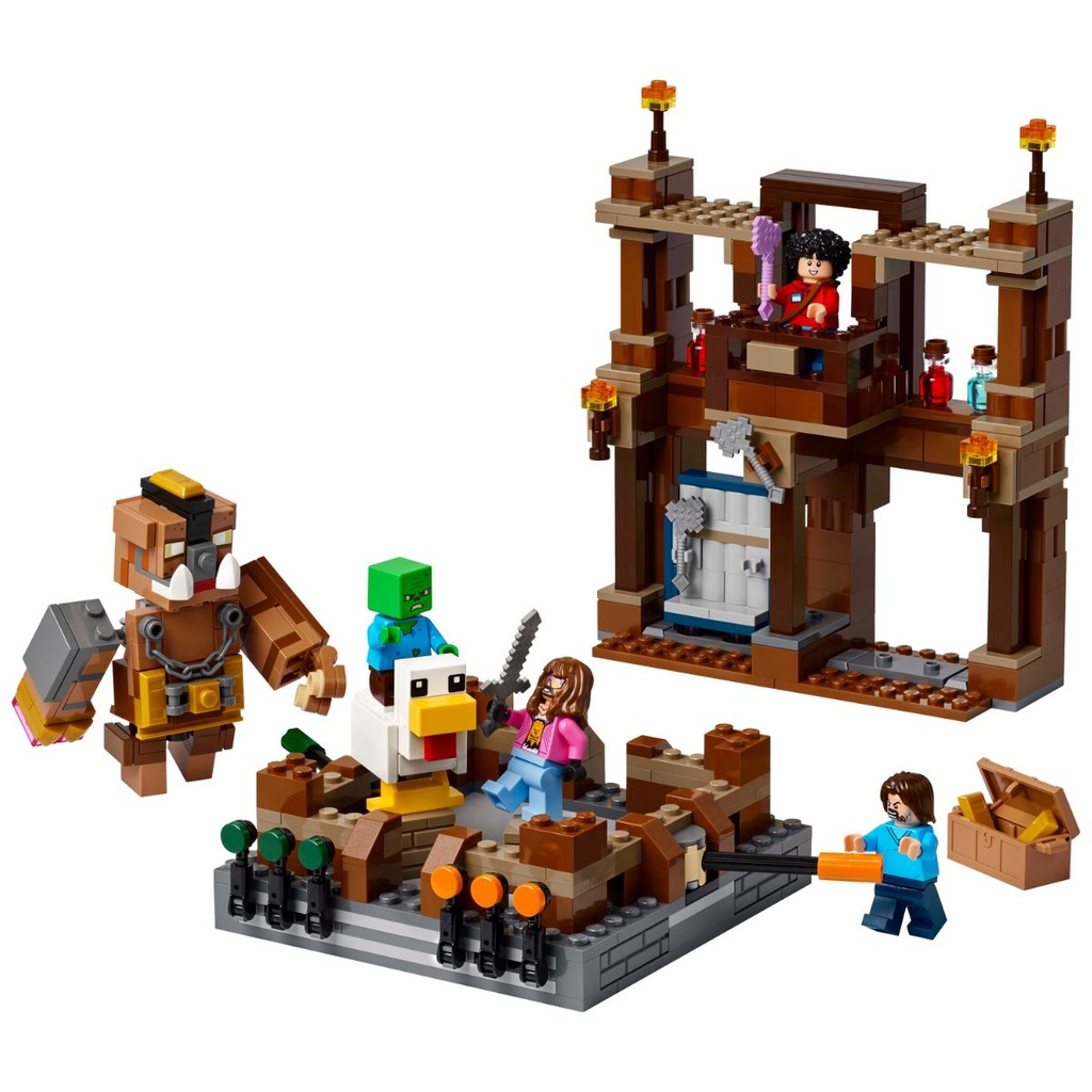 LEGO 21272 Minecraft Woodland Mansion Fighting Ring