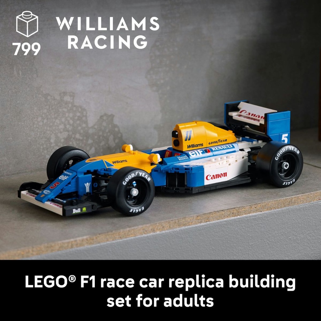 LEGO 10353 Icons Williams Racing FW14B &amp; Nigel Mansell
