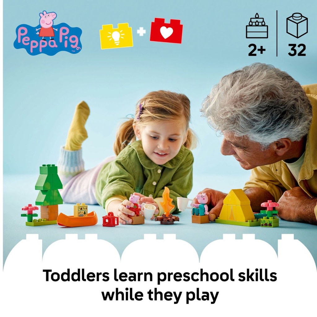 LEGO 10452 DUPLO Peppa Pig Camping Trip