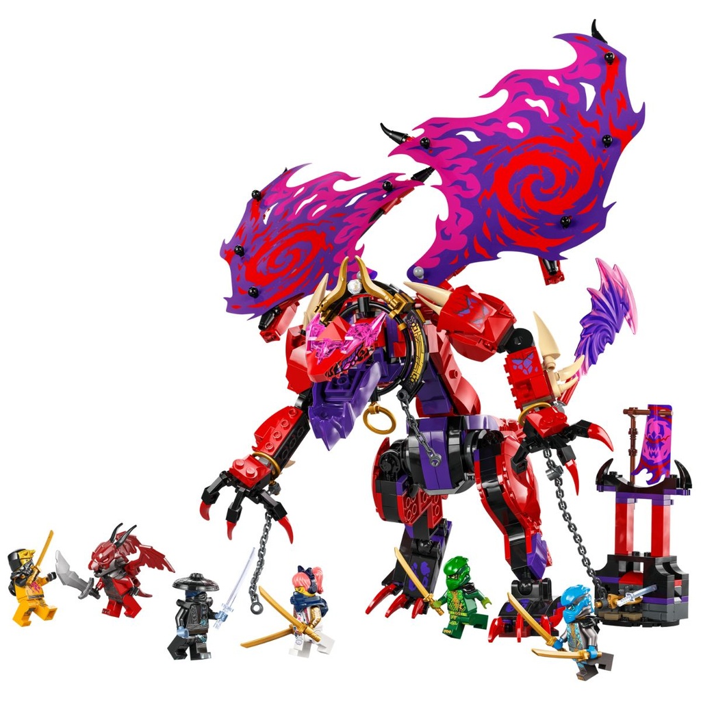 LEGO 71832 NINJAGO Thunderfang Dragon of Chaos