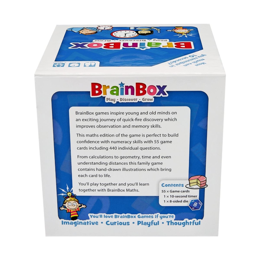 Brainbox Math Card Game