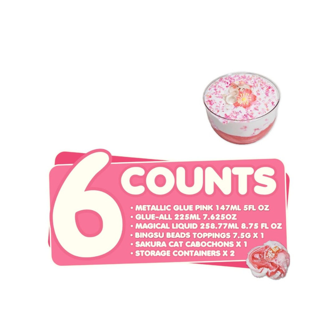 Elmers Purr-Fect Sakura Slime DIY Kit