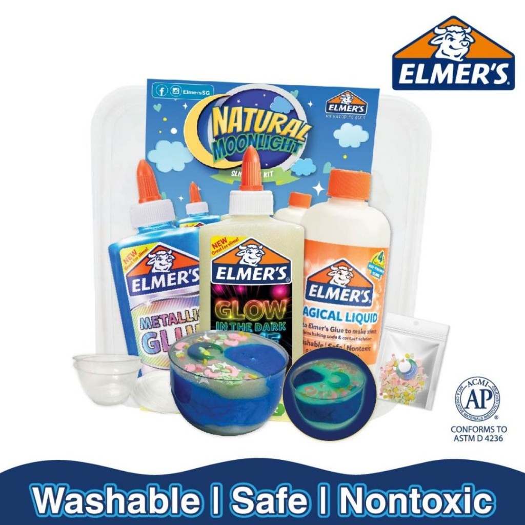 Elmers Natural Moonlight Slime DIY Kit