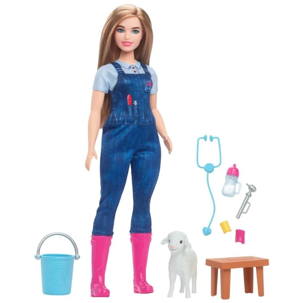 Barbie Farm Veterinarian Playset