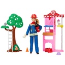 Barbie Firefighter Playset