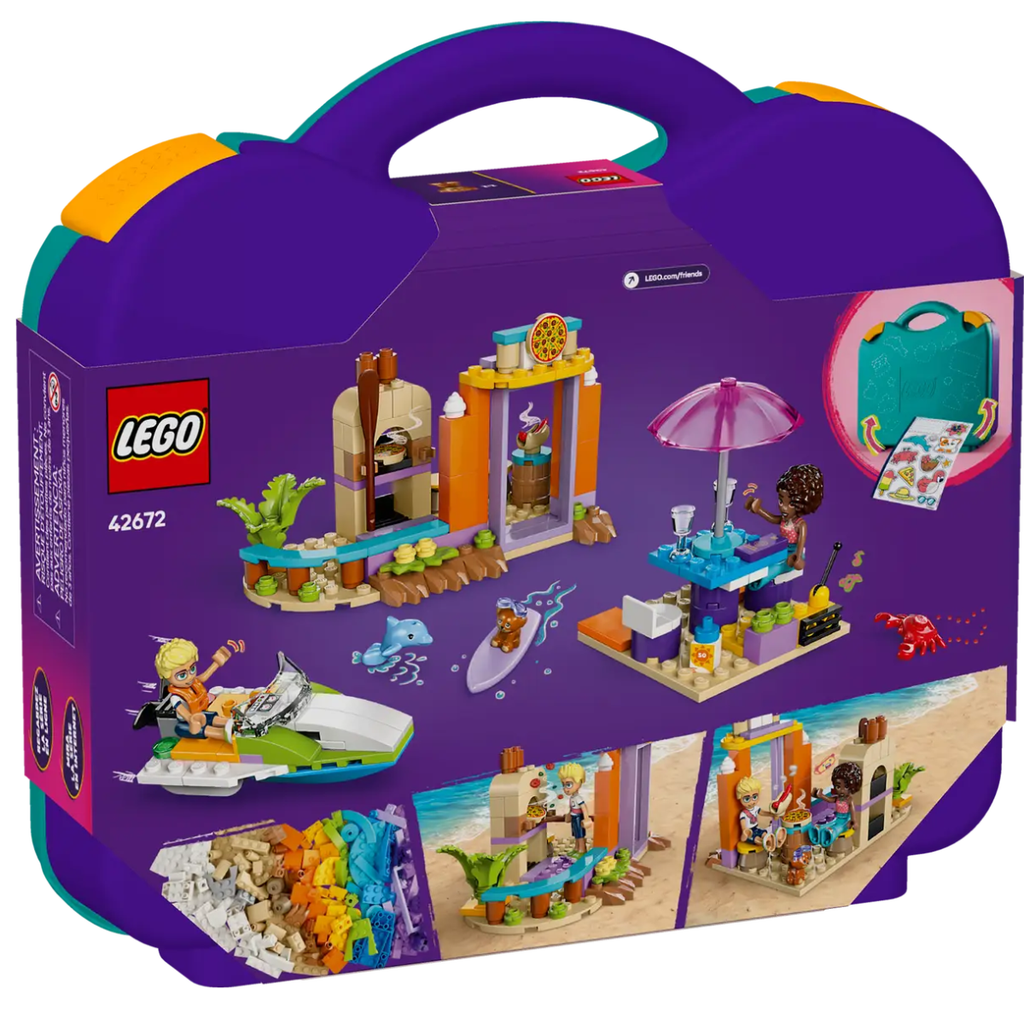 LEGO 42672 Creative Beach and Travel Suitcase