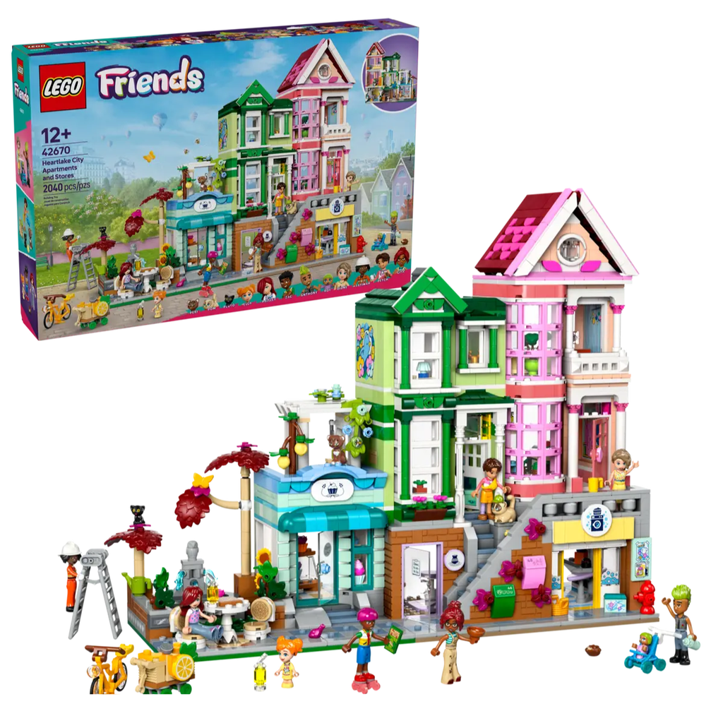 LEGO 42670 Friends Heartlake City Apartments N Shops
