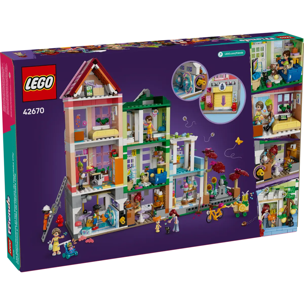 LEGO 42670 Friends Heartlake City Apartments N Shops