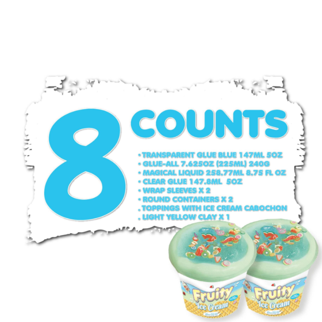 Elmers Fruity Ice Cream-Fresh Watermelon DIY Kit