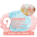 Elmers Pom Pom Bear Coral DIY Kit