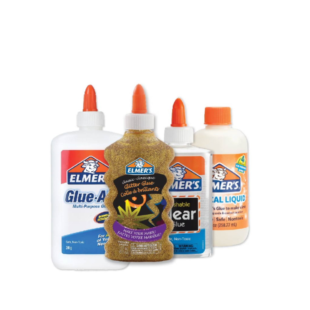 Elmers Pom Pom Bear Coral DIY Kit