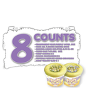 Elmers Fruity Ice Cream-Lemon Lavender DIY Kit