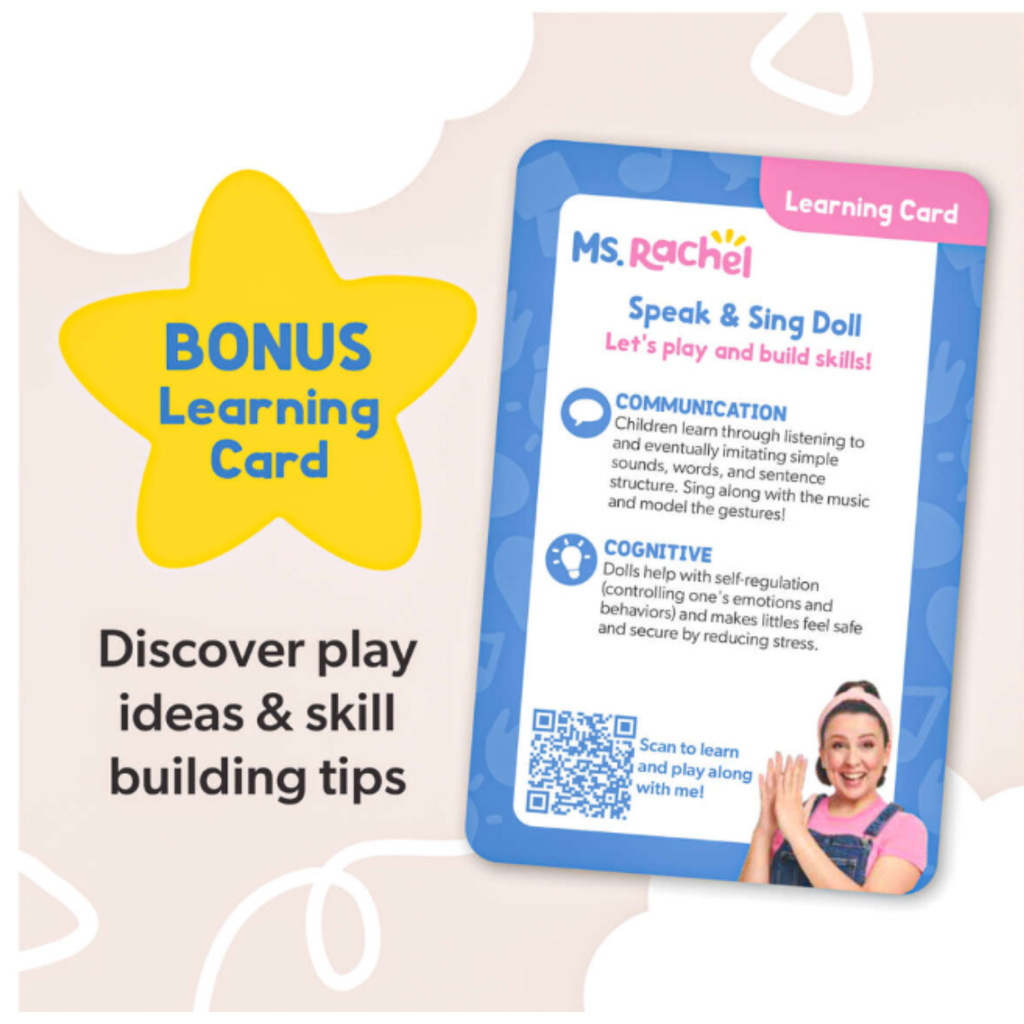 Ms Rachel Speak N Sing Doll