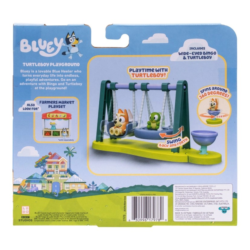 Bluey Turtleboy Playground