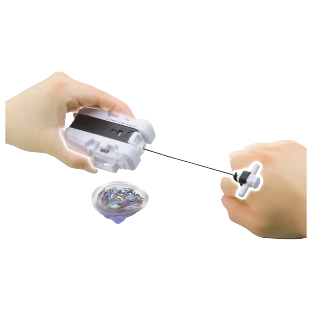 Beyblade X BX-28 String Launcher White