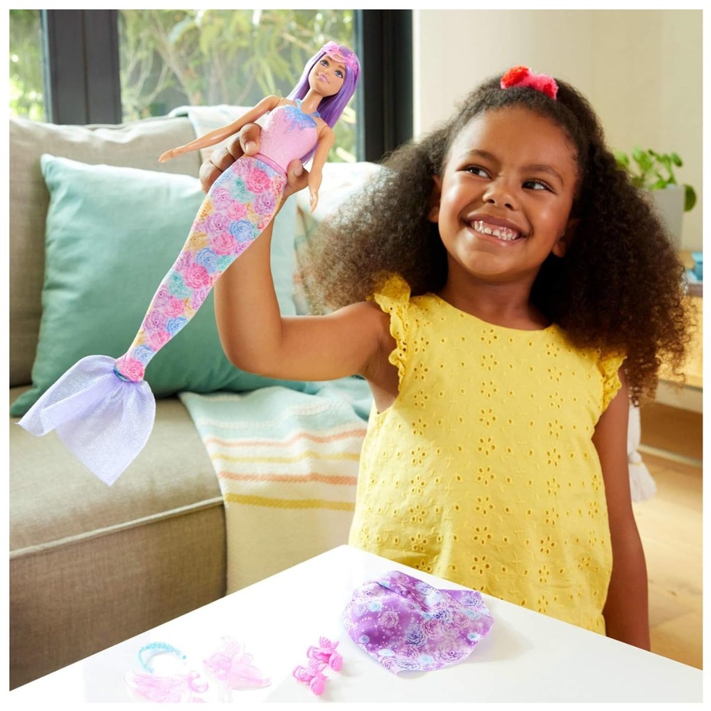 Barbie Doll Fantasy Fashion Pack with 8 Accessories