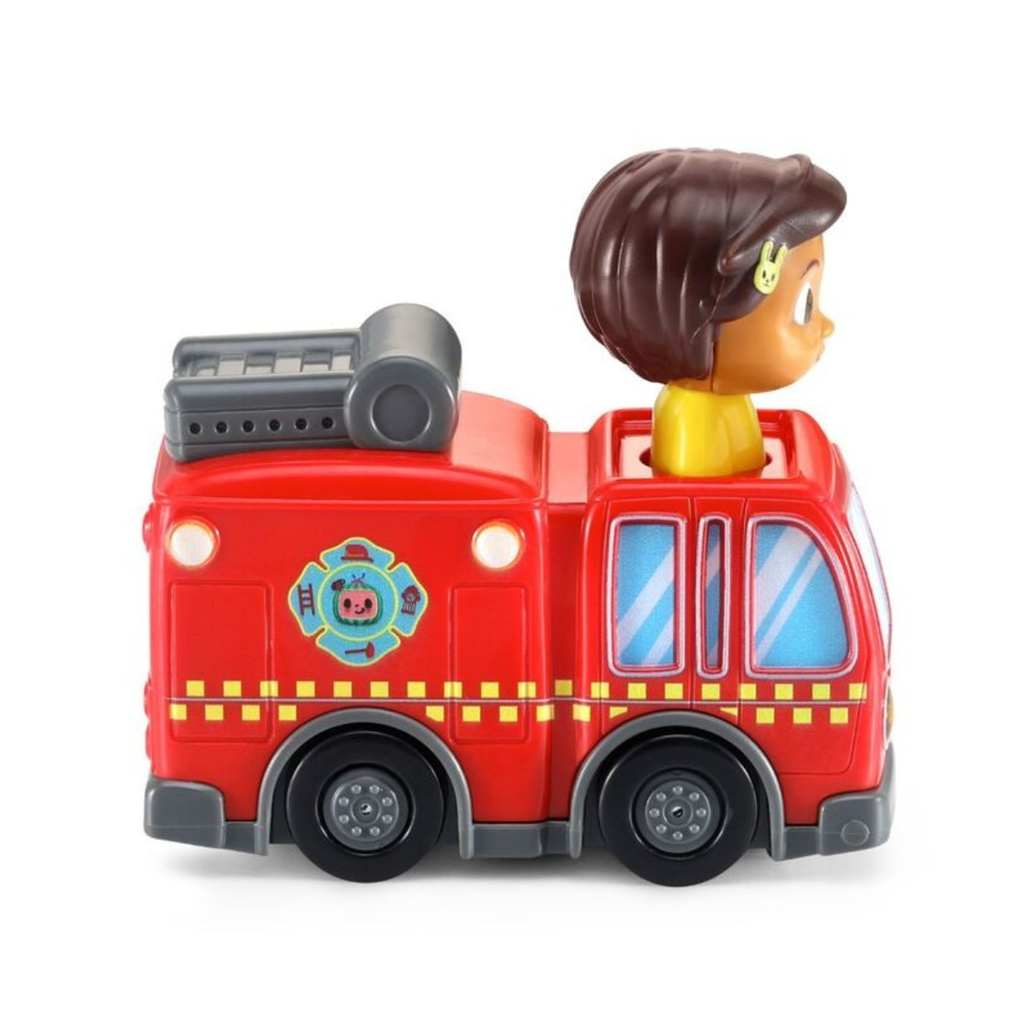 Vtech Cocmelon Nina's Fire Truck n Track