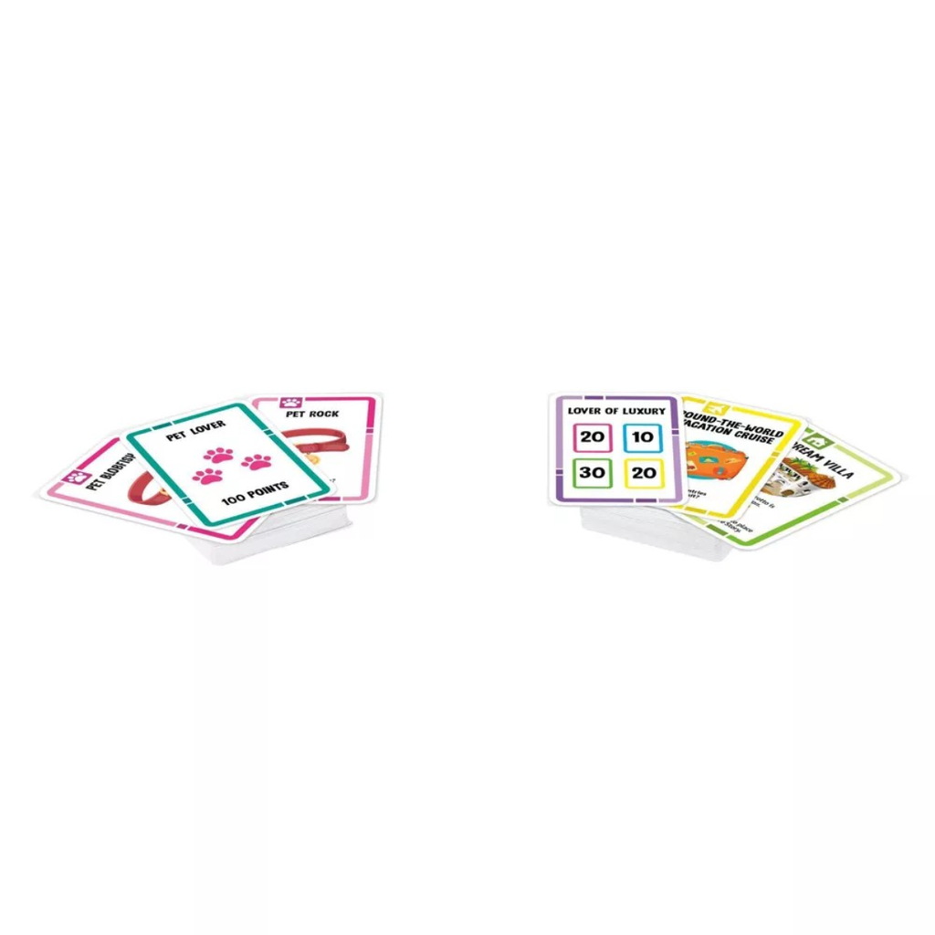 Hasbro The Game Of Life Goals Card Game