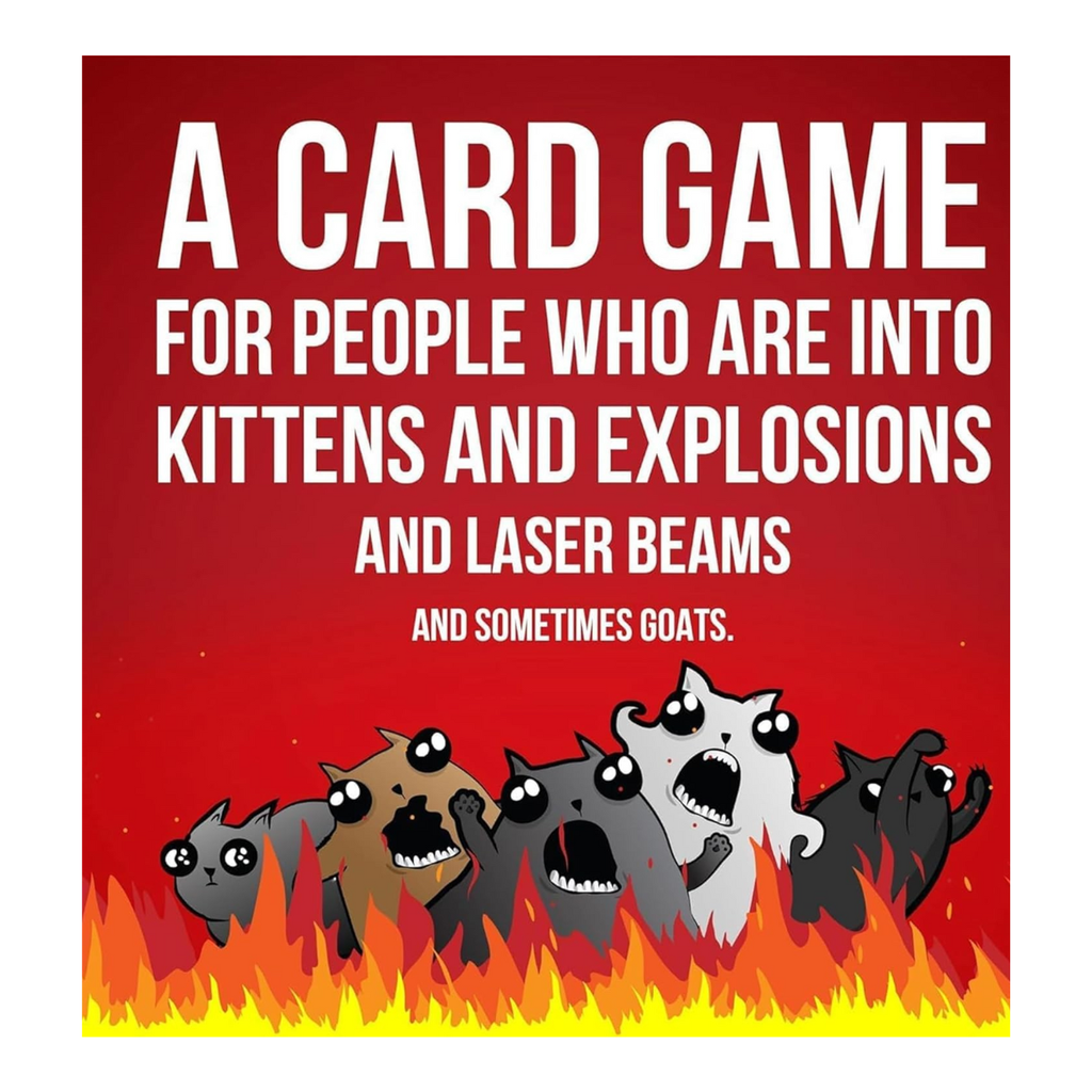 Exploding Kittens Original Edition in a Collectible TIN