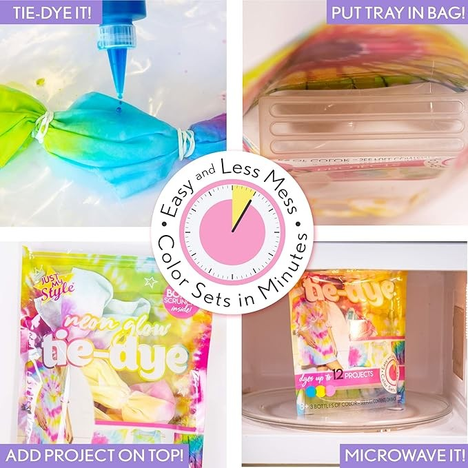 Just My Style Pretty Pastel Tie-Dye Bag