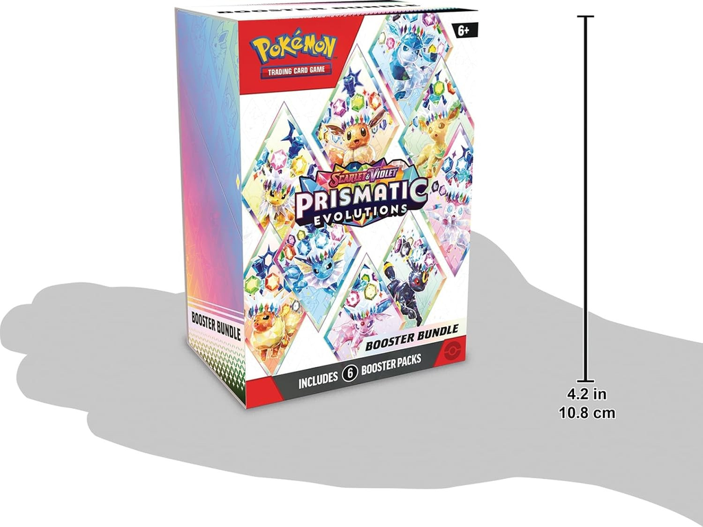 Pokémon TCG: Scarlet &amp; Violet—Prismatic Evolutions Booster Bundle