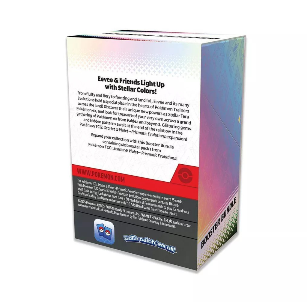 Pokémon TCG: Scarlet &amp; Violet—Prismatic Evolutions Booster Bundle