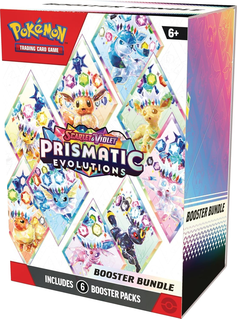 Pokémon TCG: Scarlet &amp; Violet—Prismatic Evolutions Booster Bundle