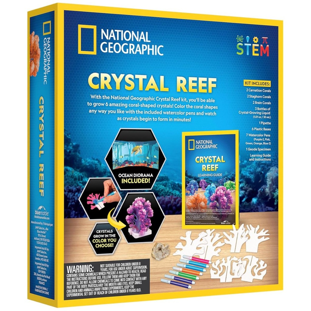 National Geographic Crystal Reef Coral Growing Lab