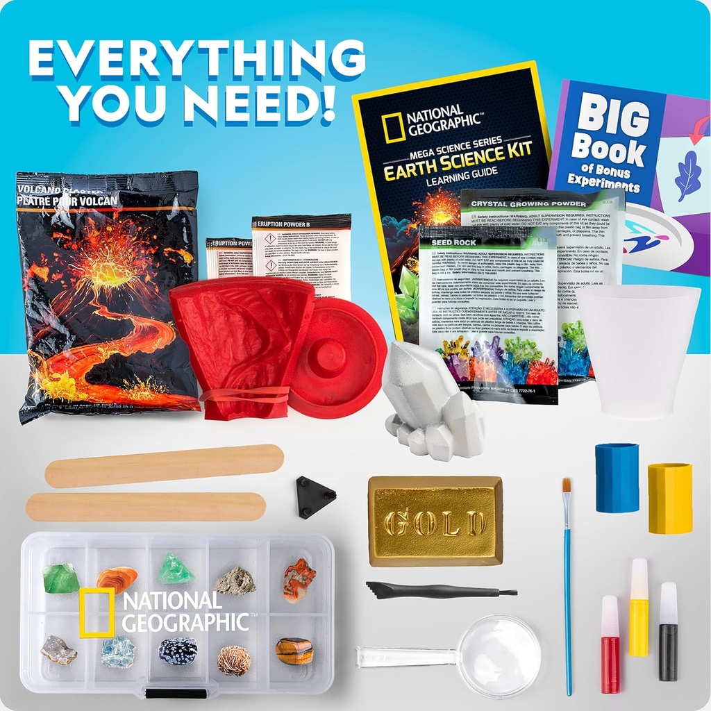 National Geographic Mega Earth Science Kit