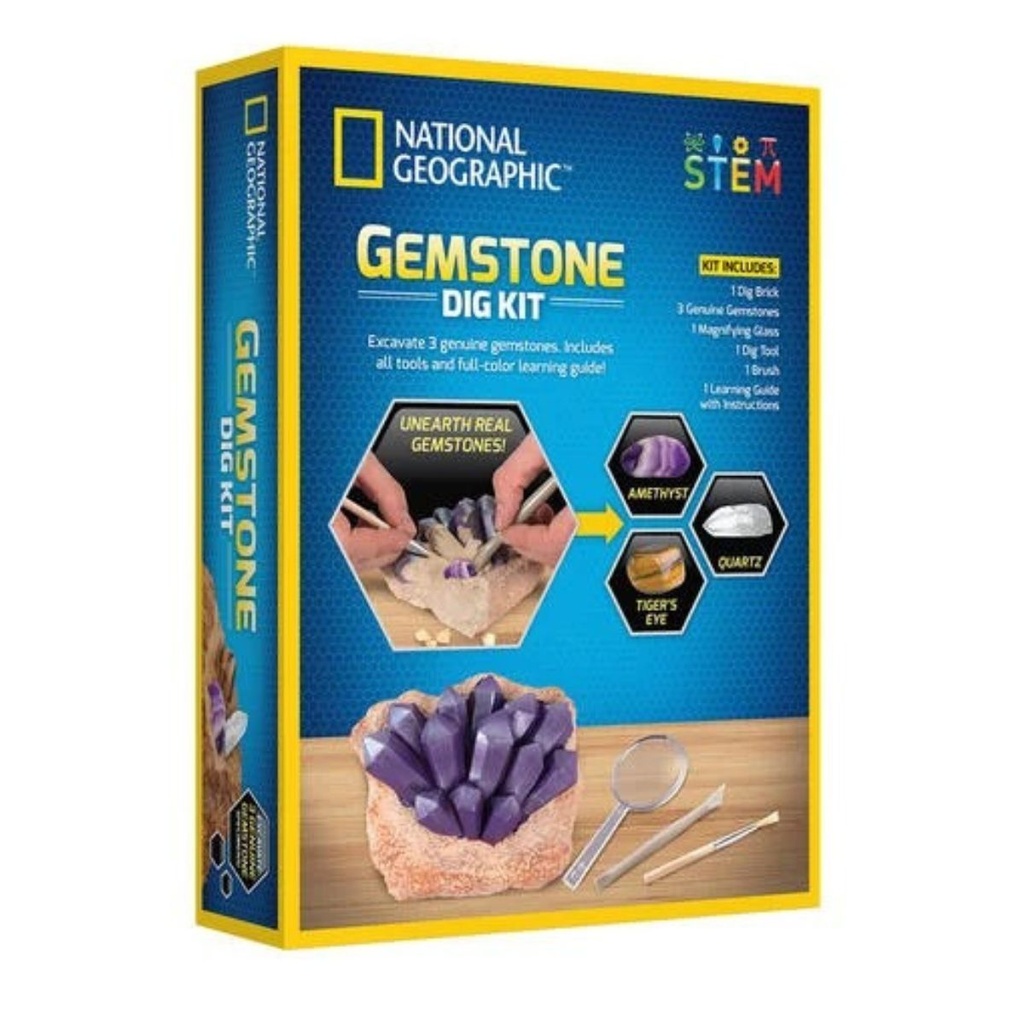 National Geographic Gemstone Dig Kit