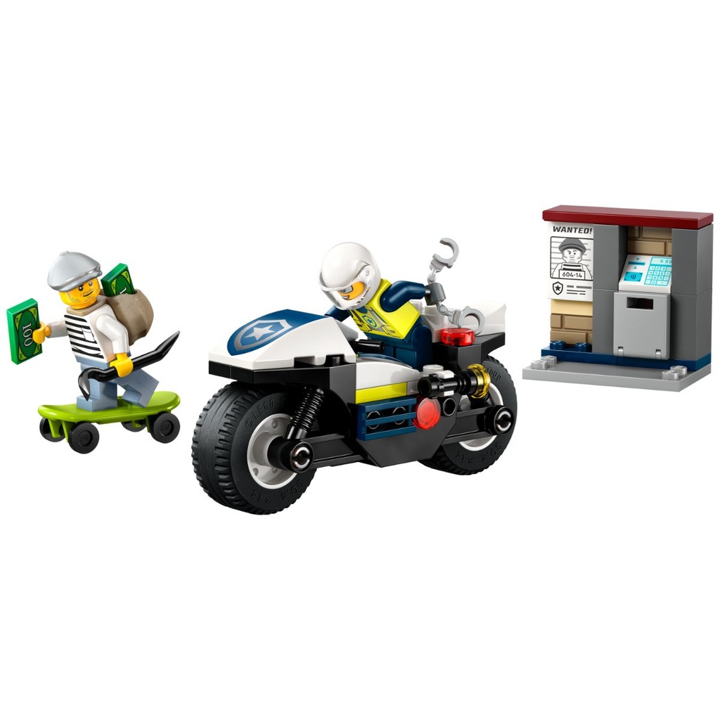 LEGO 60445 City Police Motorcycle Chase