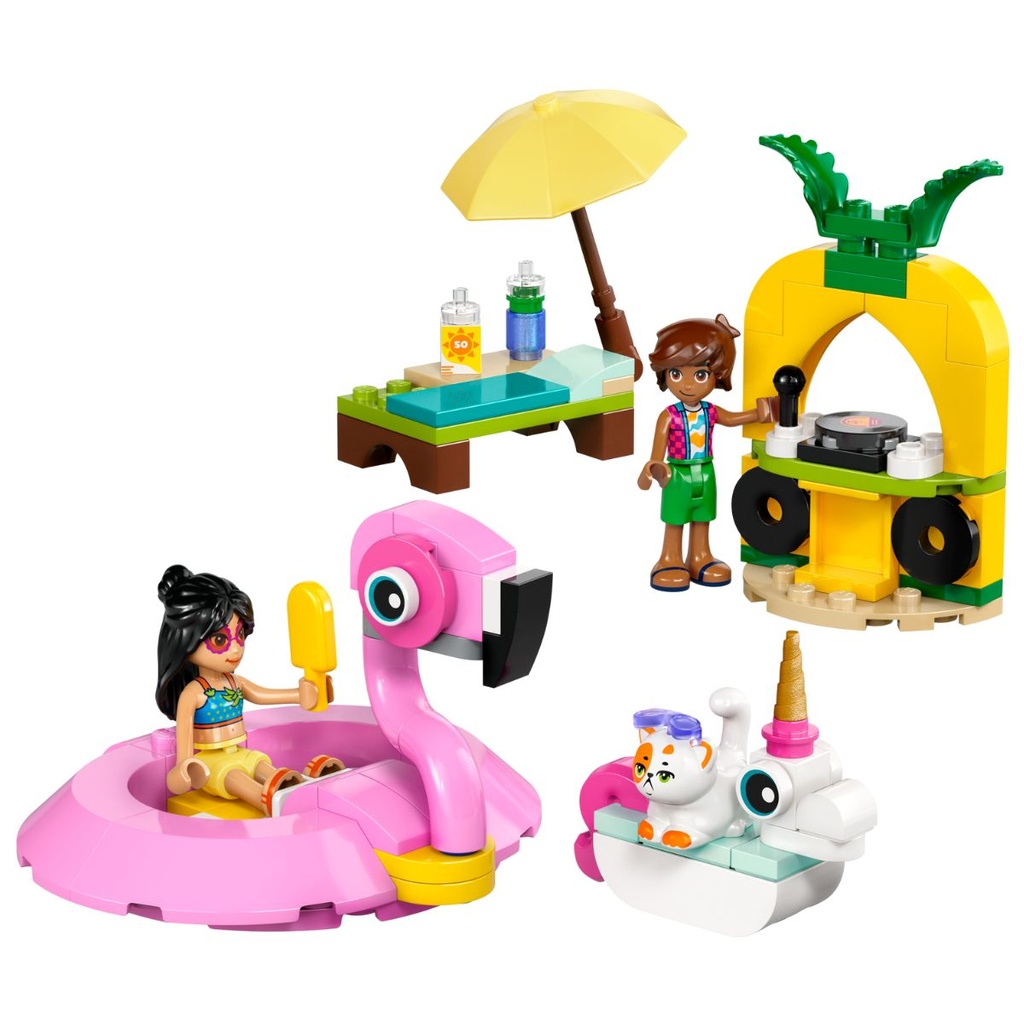 LEGO 42658 Friends Unicorn N Flamingo Pool Party