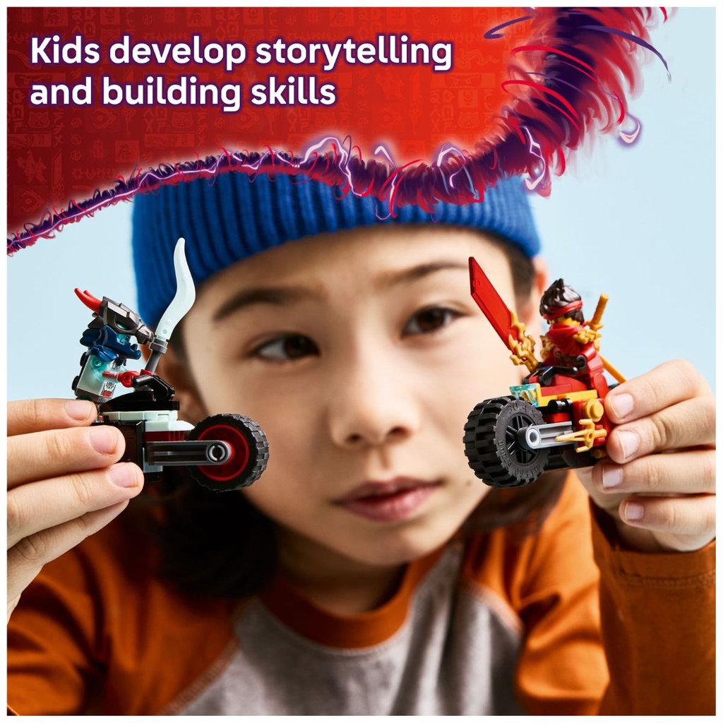 LEGO 71838 NINJAGO Kai’s Motorcycle Speed Race