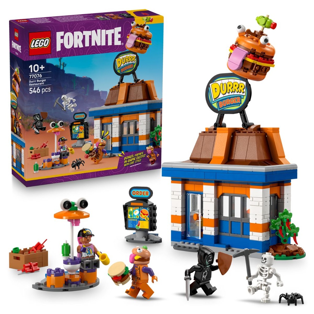 LEGO 77076 Fortnite Durrr Burger Restaurant