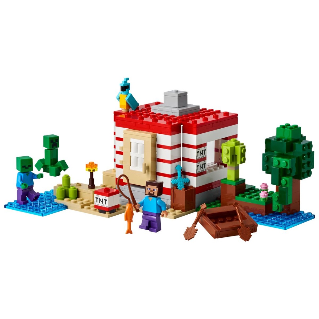LEGO 21275 Minecraft The TNT Jungle House