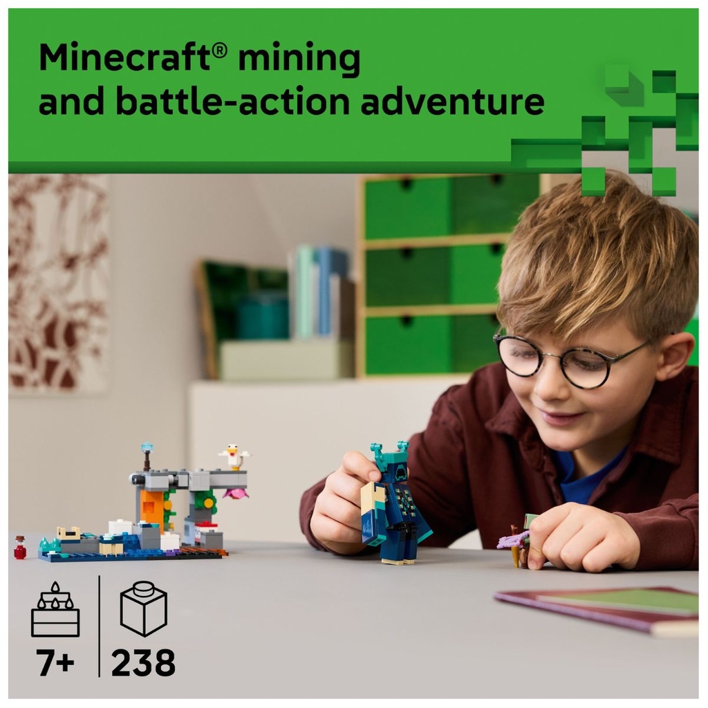 LEGO 21274 Minecraft The Warden Encounter