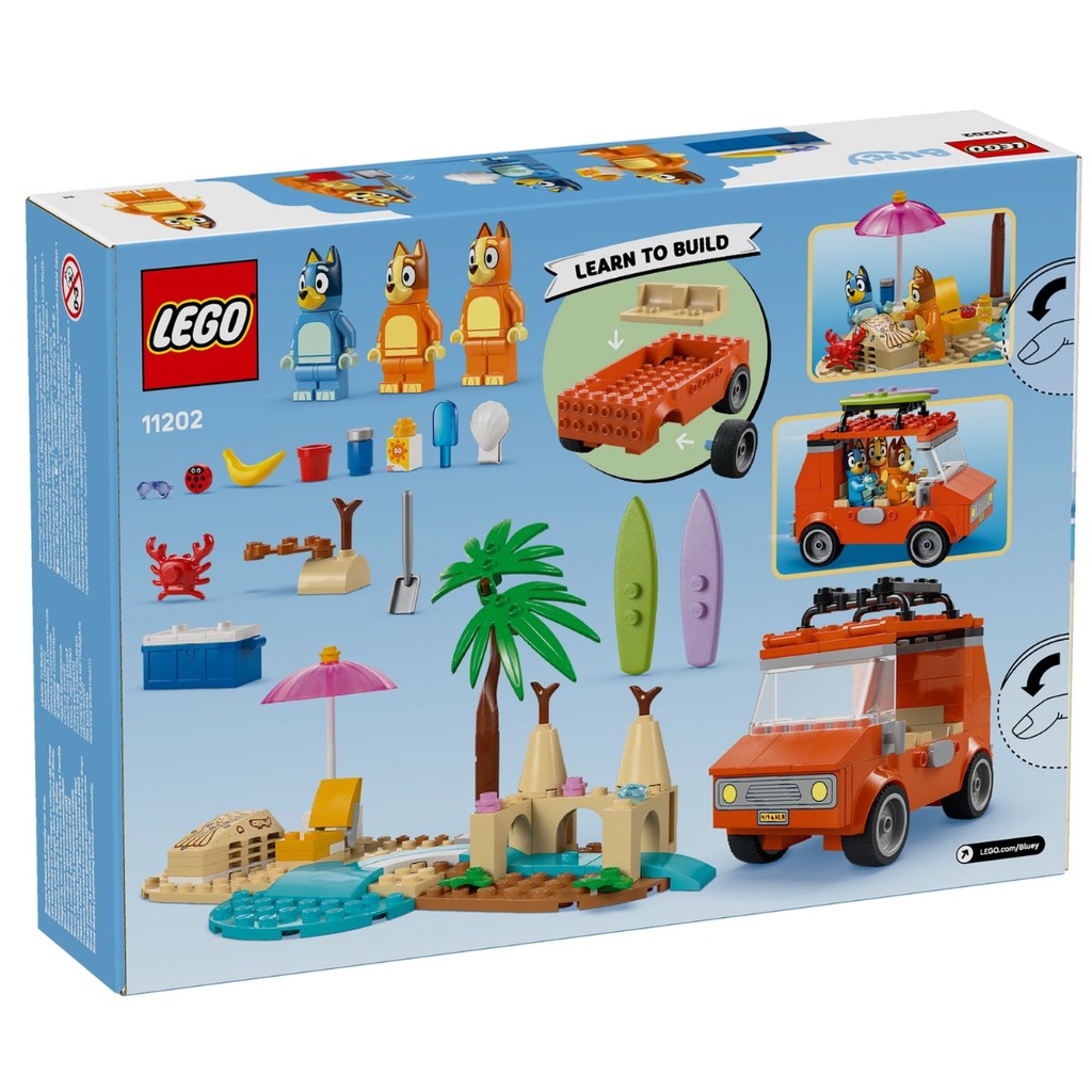 LEGO 11202 Bluey’s Beach N Family Car Trip